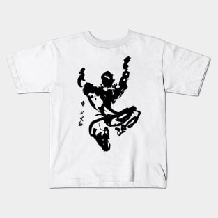 Ninja jump Kids T-Shirt